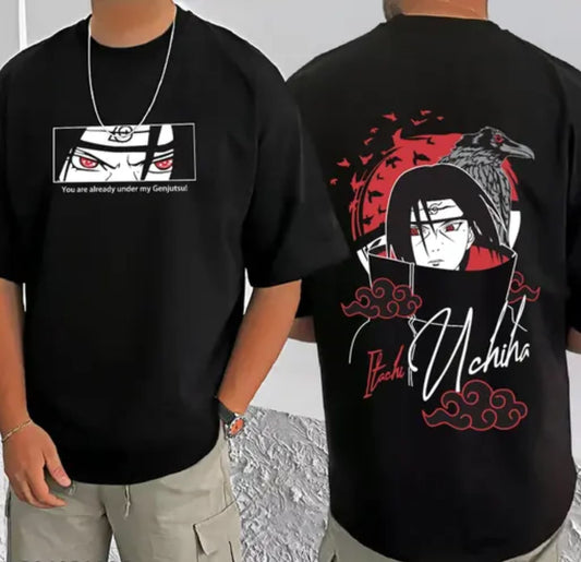 SCOTT FINCHER mens black  cotton graphic printed oversized