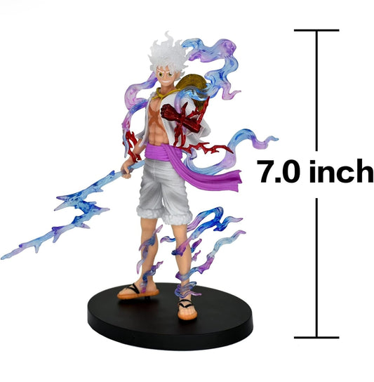 One Piece Luffy Gear 5 Action Figure 18.5 Cms PVC Anime Figure
