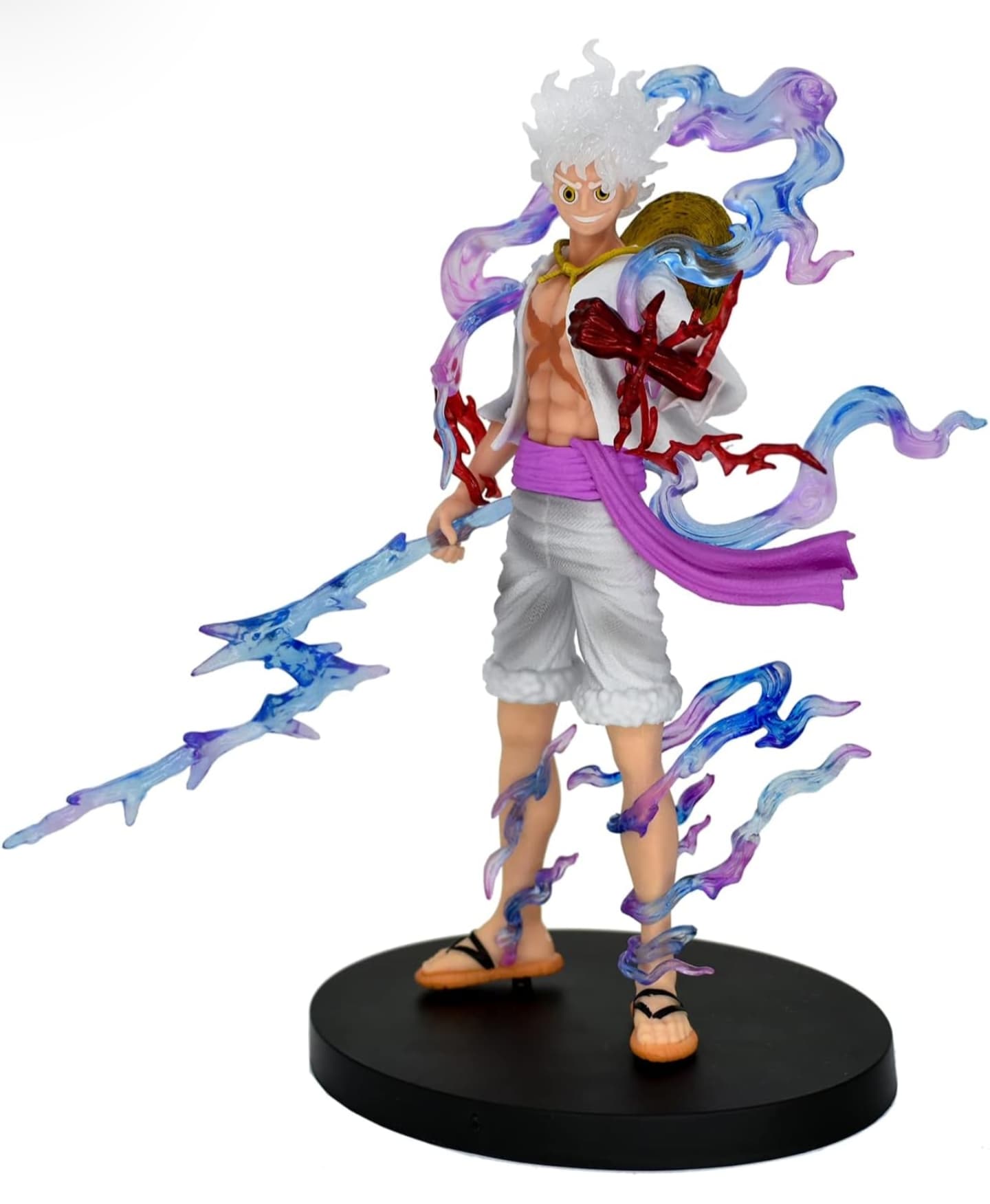 One Piece Luffy Gear 5 Action Figure 18.5 Cms PVC Anime Figure