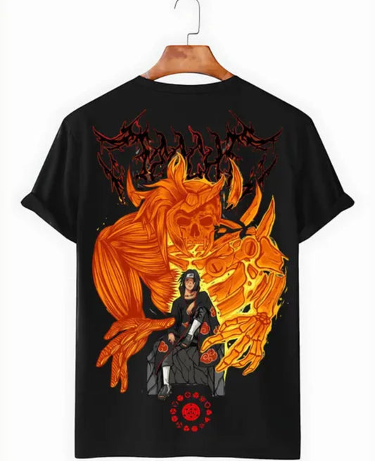 toji fushiguro anime back printed tshirt for men | jujutsu kaisen anime