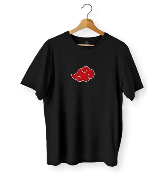 Akatsuki T-Shirt | Naruto Anime Graphic Tee | Red Cloud Cotton