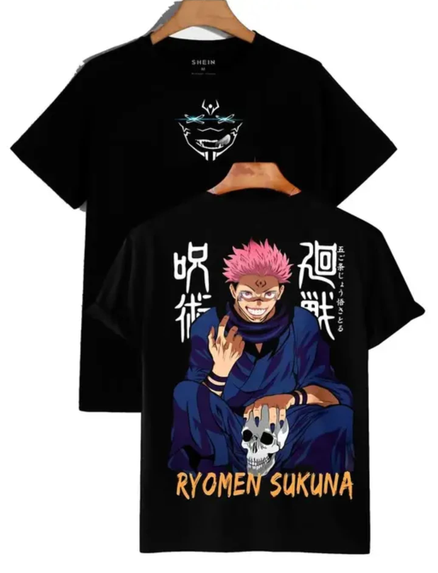 sukuna Jujutsu Kaisen Unisex  Regular Fit Round Neck T-shirts