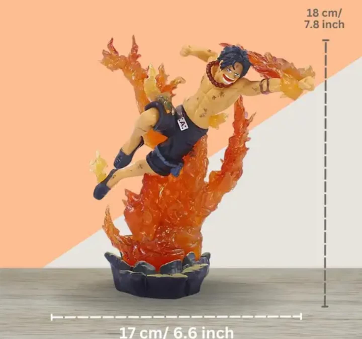 Anime One piece Portgas D Ace Action Figure | Height-18cm